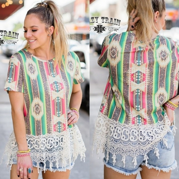 Crazy Train Tops - Medium Crazy Train Frisco Top